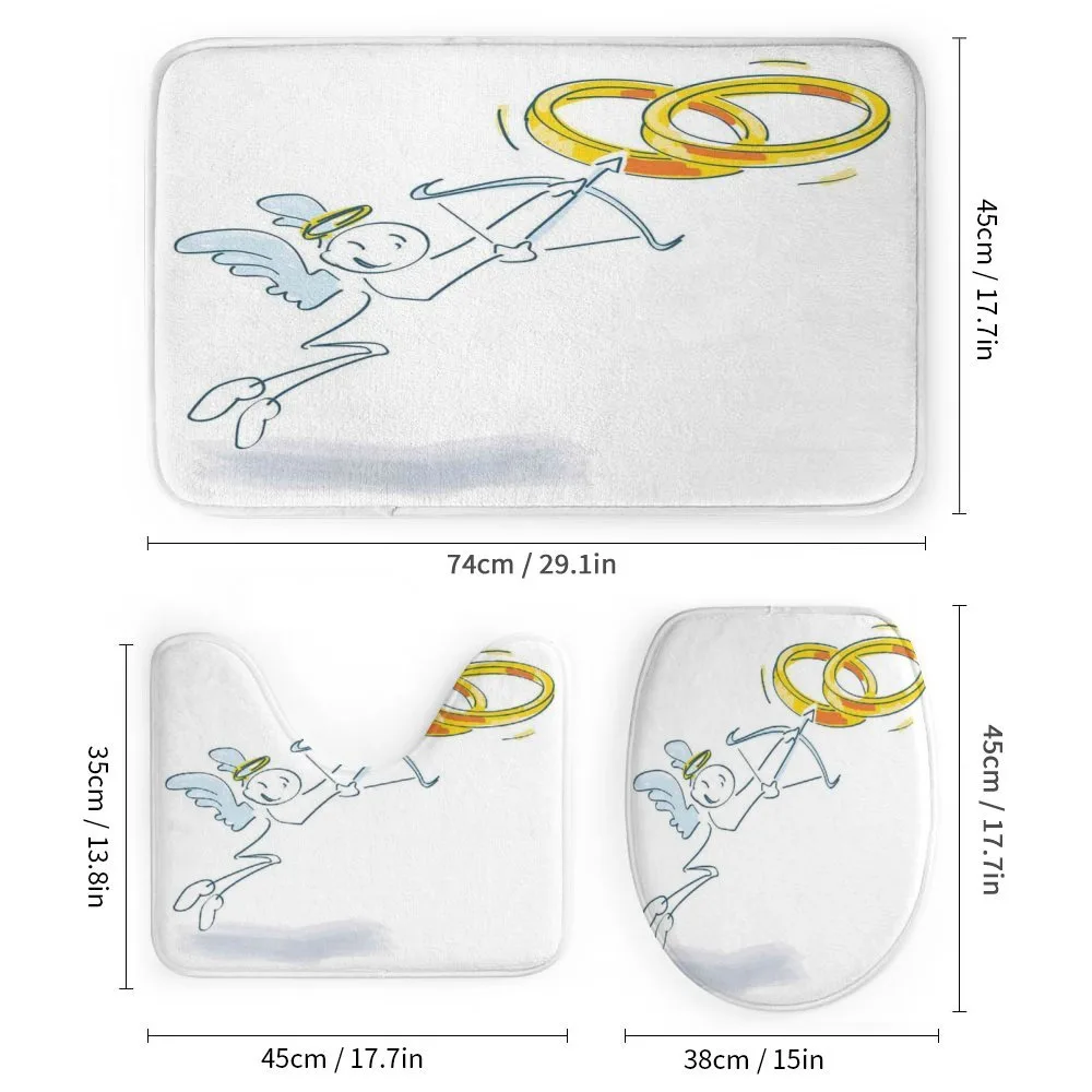 Funny Cupid Stickman — Detail 1