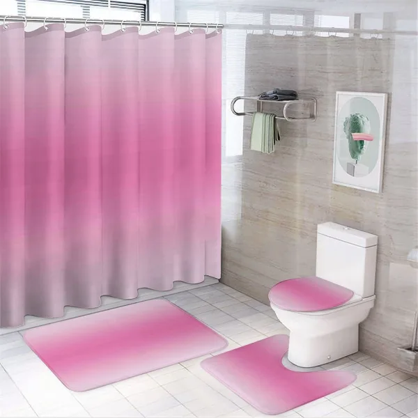 Girly Fairytale Design on a shower curtain
