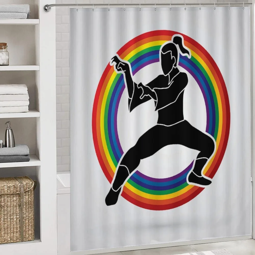 Karate on Rainbow Circle — Detail 4