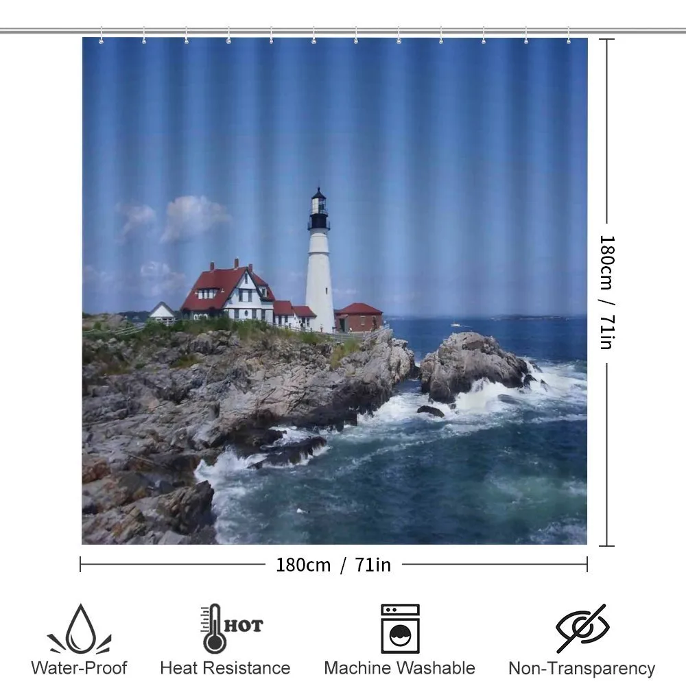 Lighthouse House on Rock — Detail 2