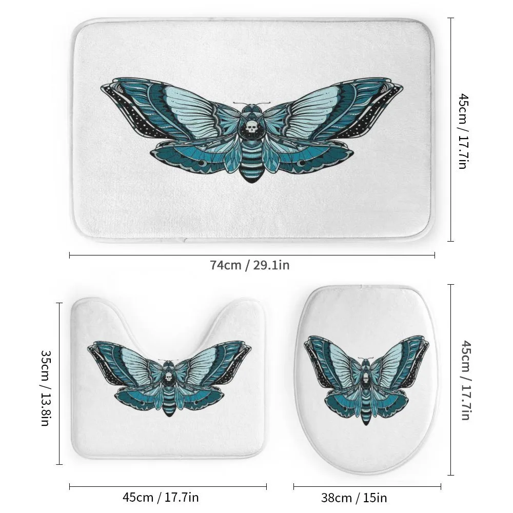 Skull on Butterfly Body — Detail 1