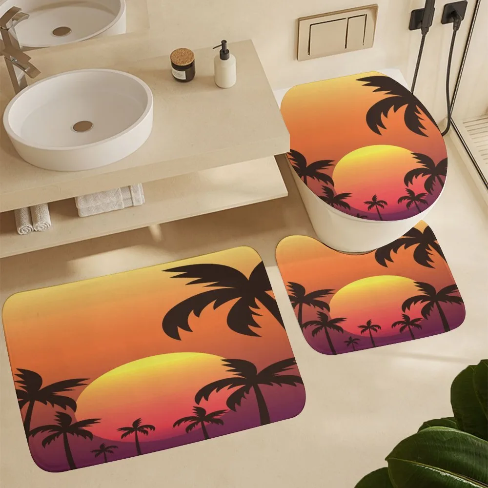 Sunset with Palms Art — Detail 5