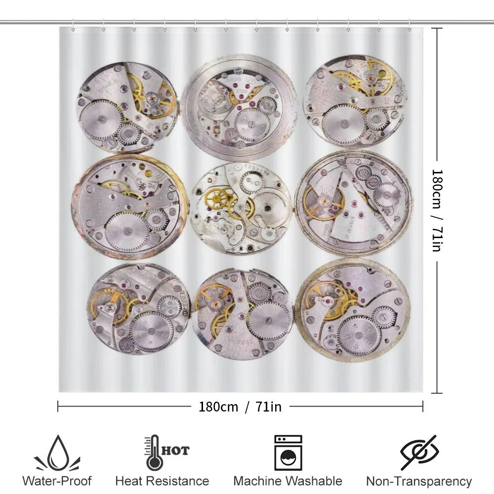 Technical Theme Clock — Detail 2