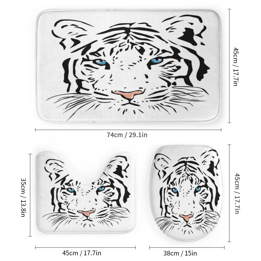 Tiger Ocean Blue Eyes — Detail 1
