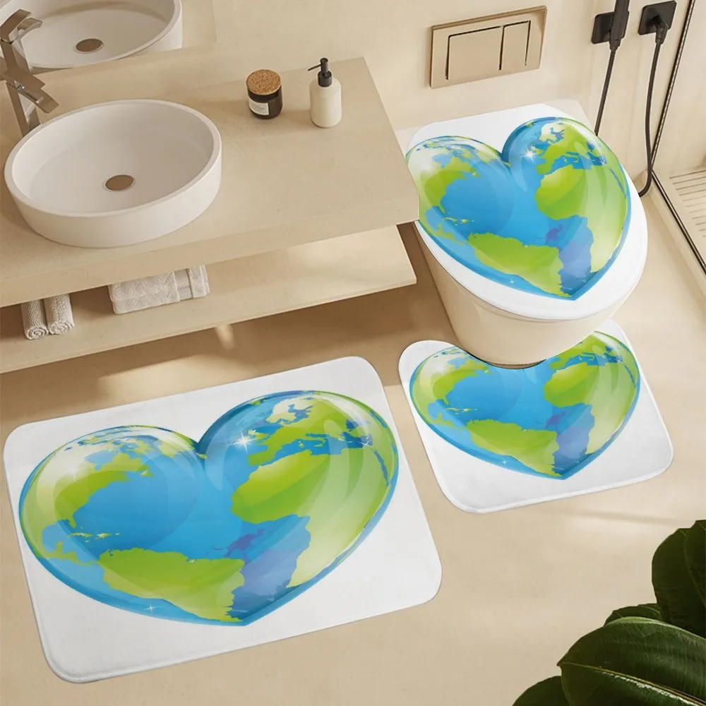 Vibrant Globe Heart Shape — Detail 5