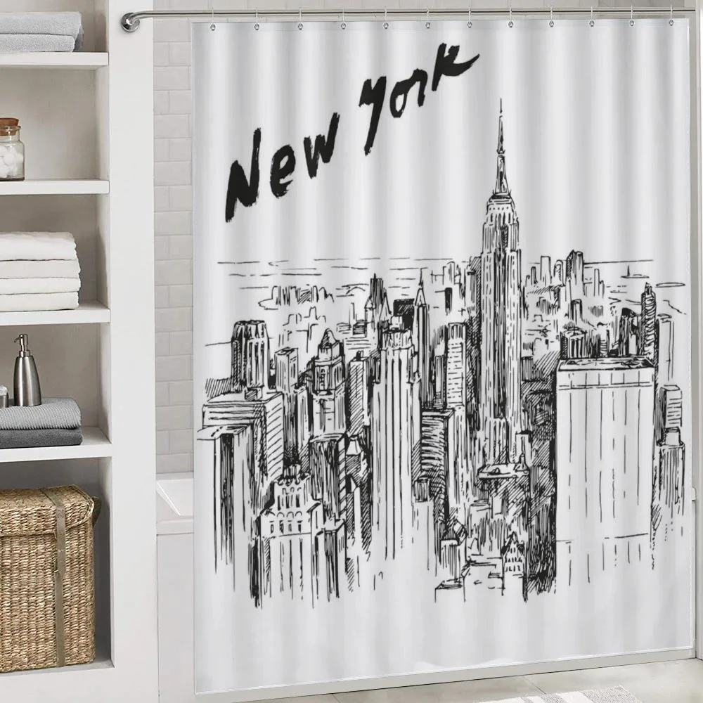 Vintage Hand Drawn City — Detail 4