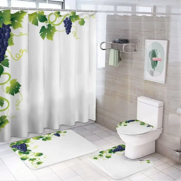 Weeping Vines Vineyard on a shower curtain