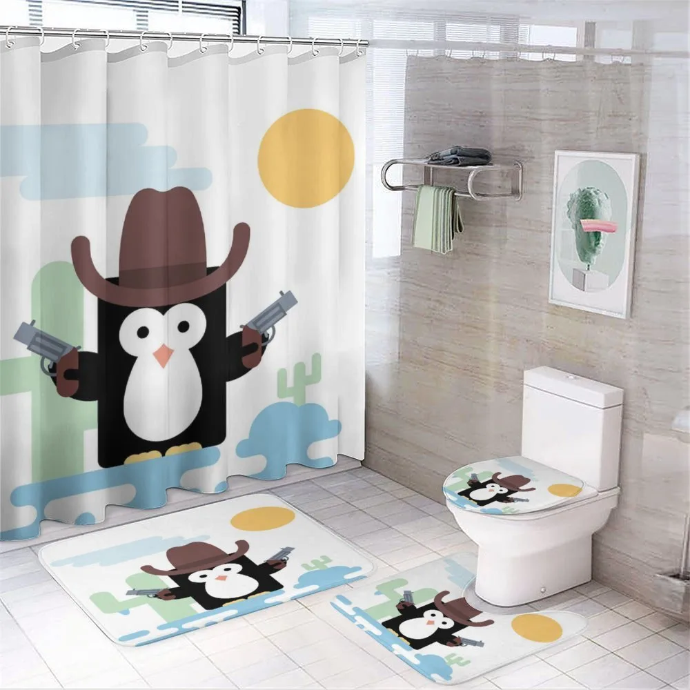 Cacti Cowboy Penguin in a Hat — Your design