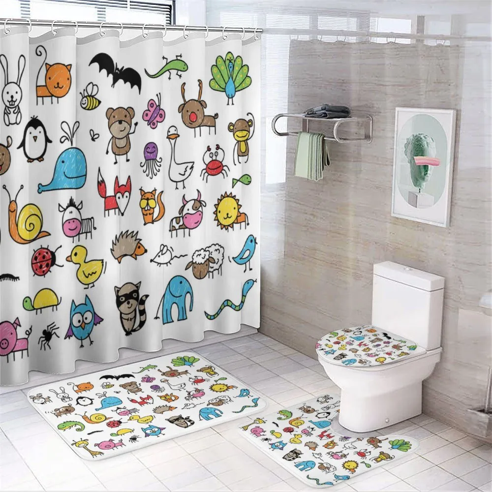 Cartoon Nursery Animals — Your design