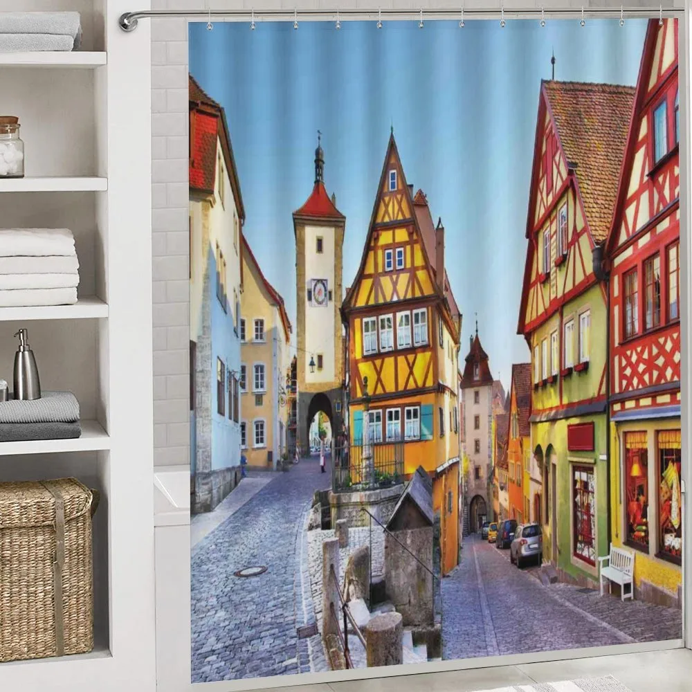 Colorful Street Houses — Detail 4