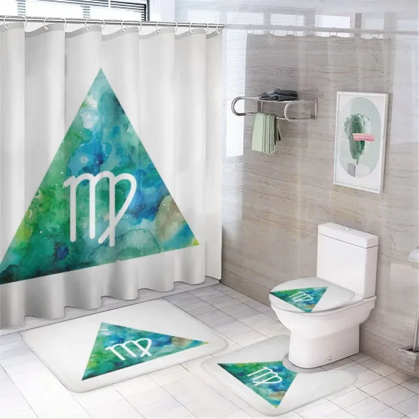 Culture Inspiration on a shower curtain