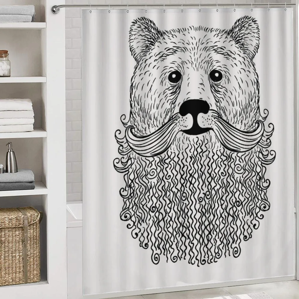 Doodle Bear with Beard — Detail 4