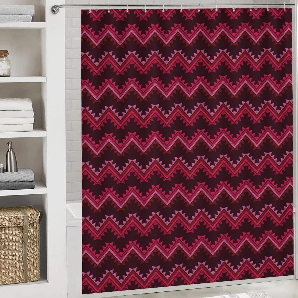 Ethnic Chevrons in Warm Tones — Detail 4