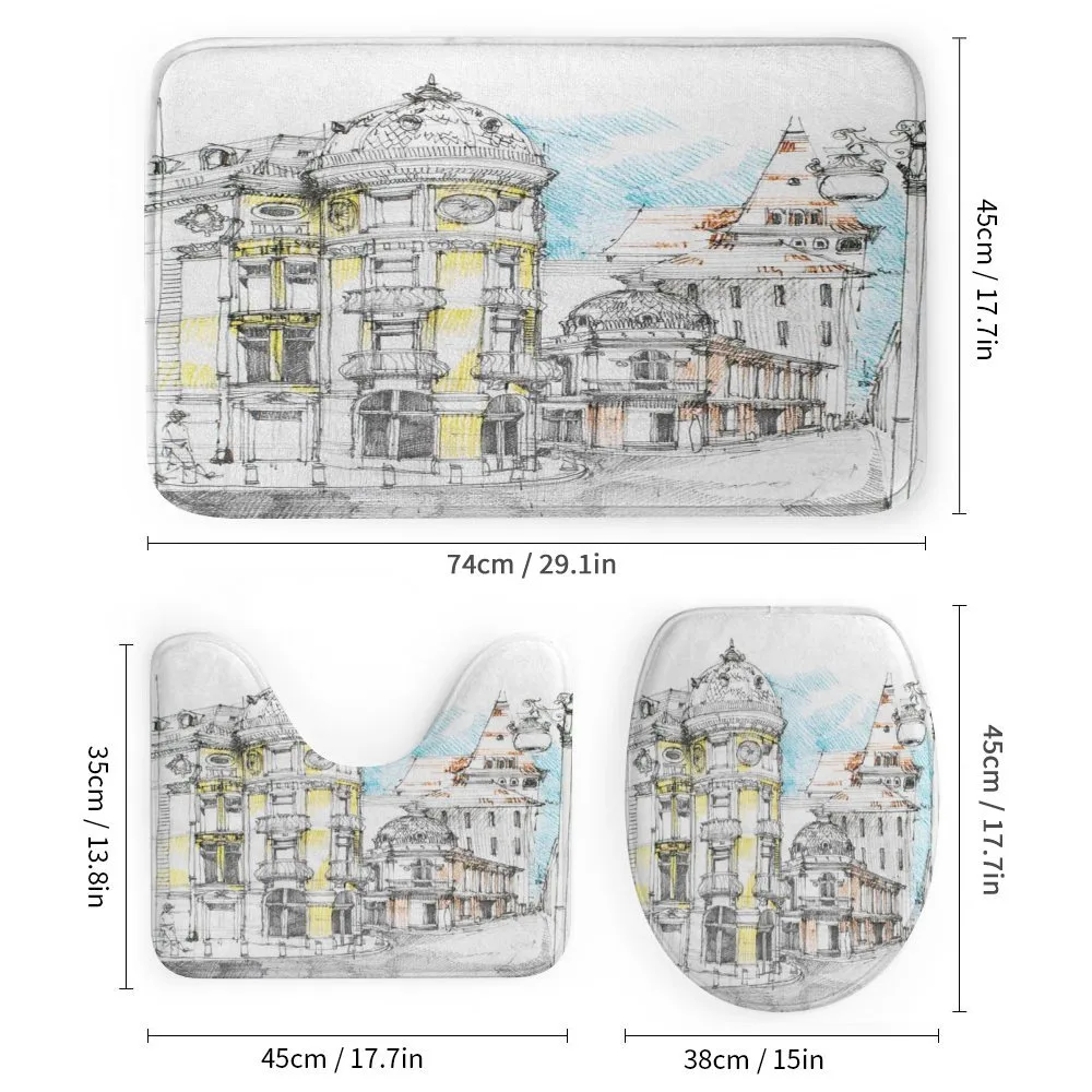 European City Sketch — Detail 1