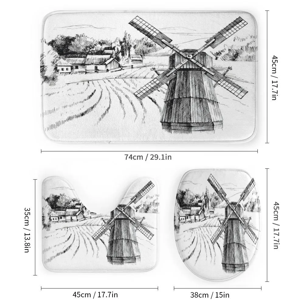Farm Town Houses Mill — Detail 1