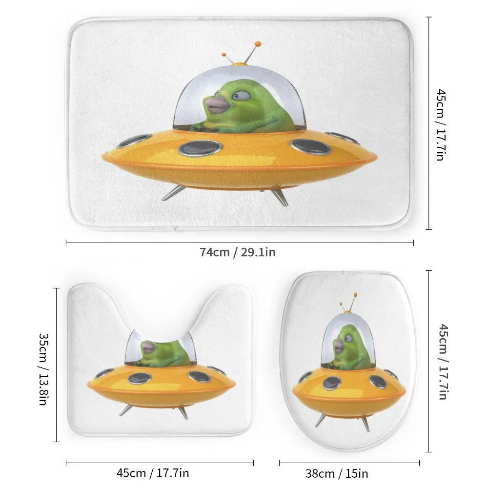 Funny UFO Monster Spaceship — Detail 1