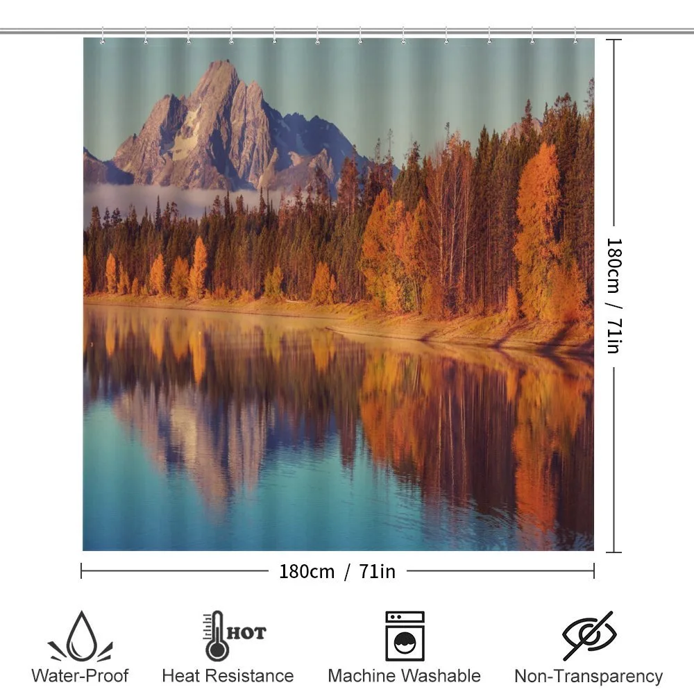 Grand Teton Fall Landscape — Detail 2