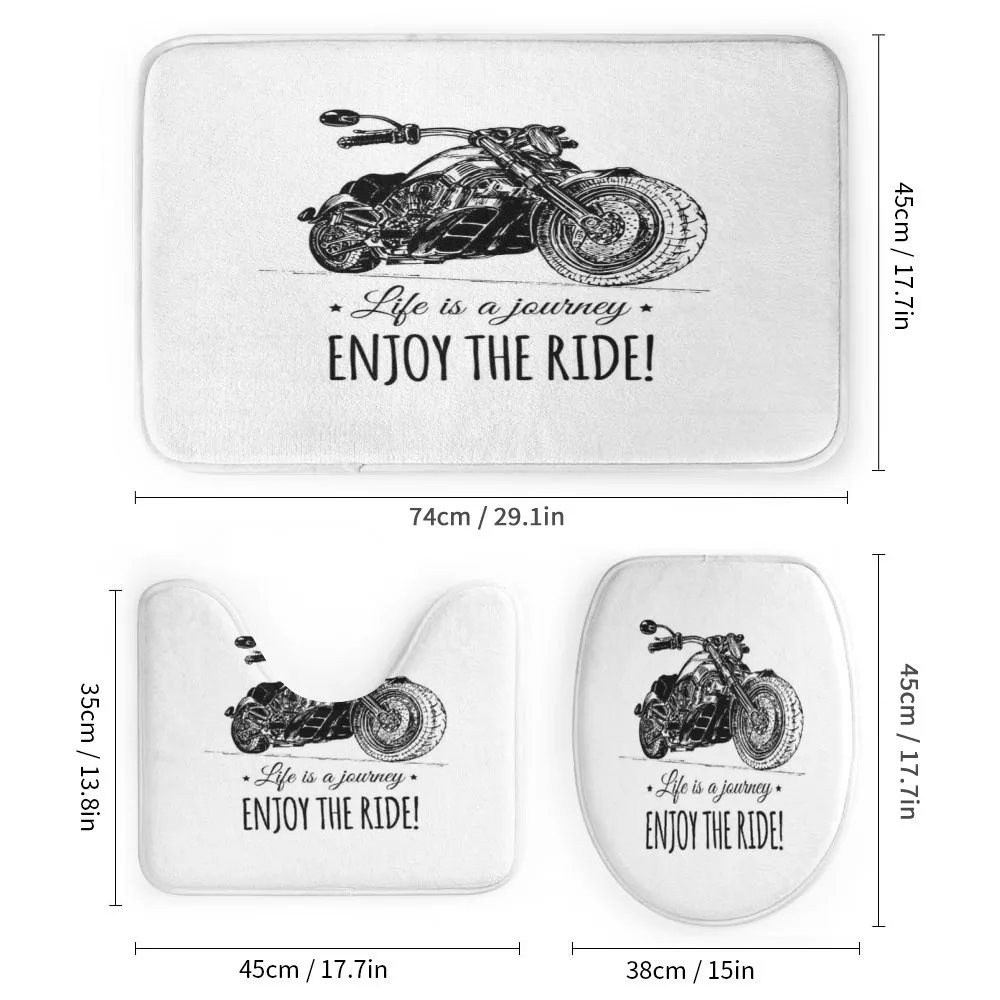 Hand-drawn Motorbike — Detail 1