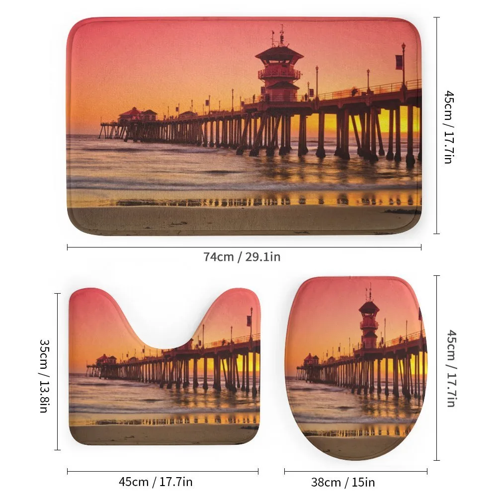Huntington Beach Pier Sunset — Detail 1