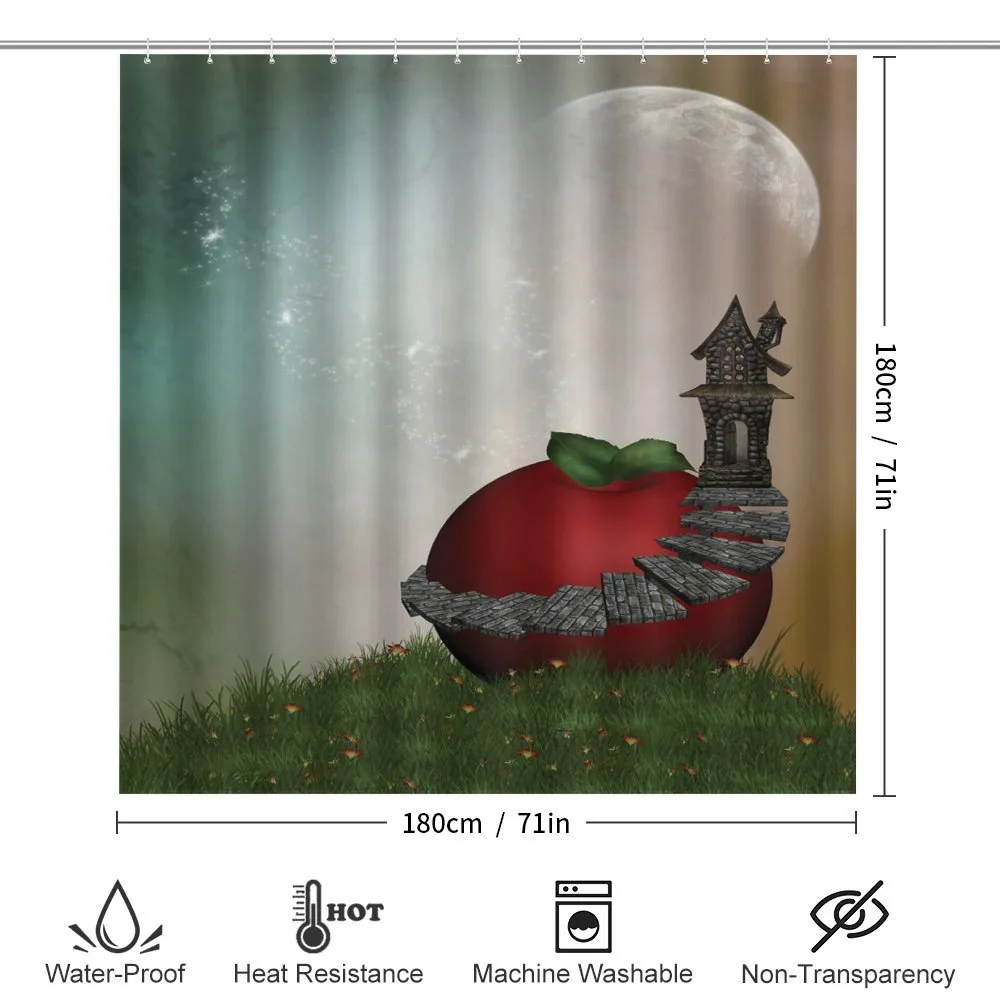 Magic Apple with House — Detail 2