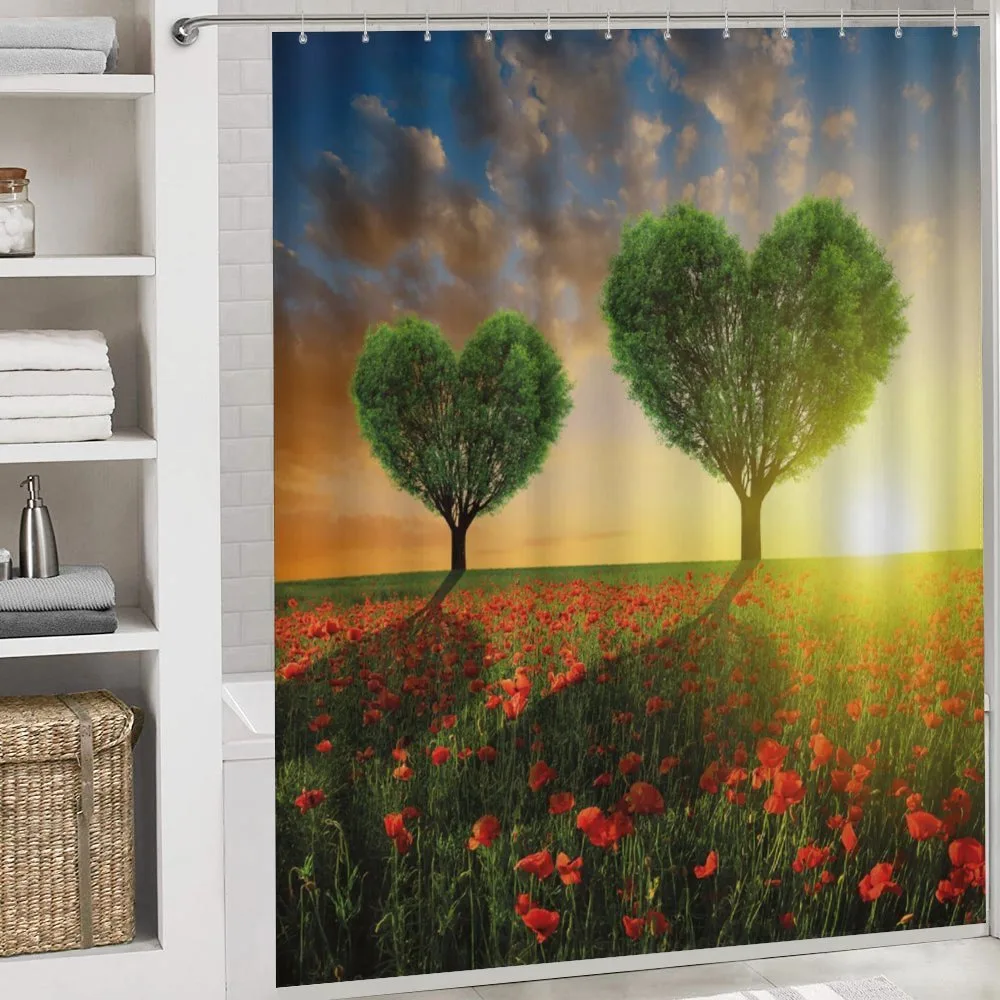 Poppies Heart Trees — Detail 4