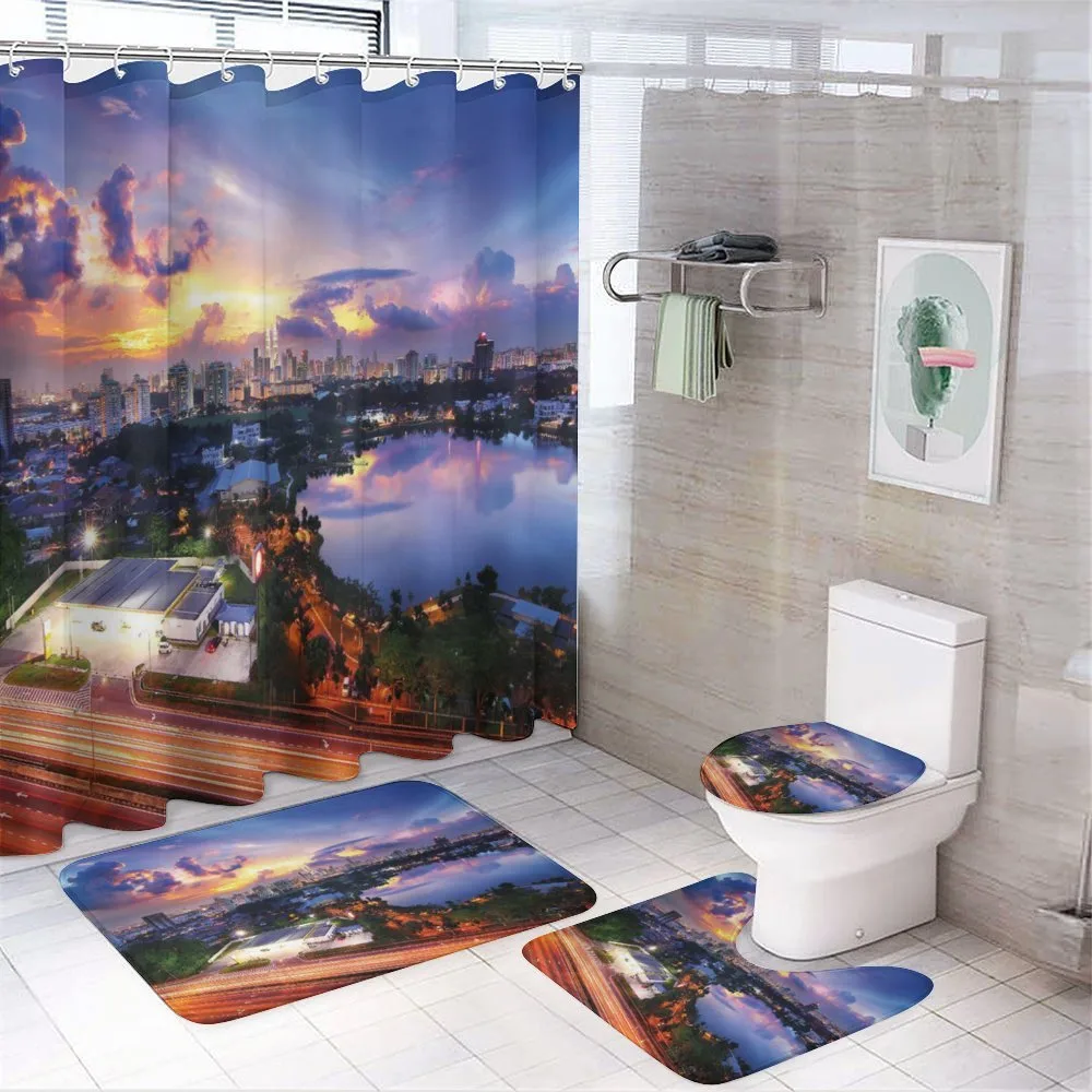 Vibrant Kuala Lumpur Dusk — Your design