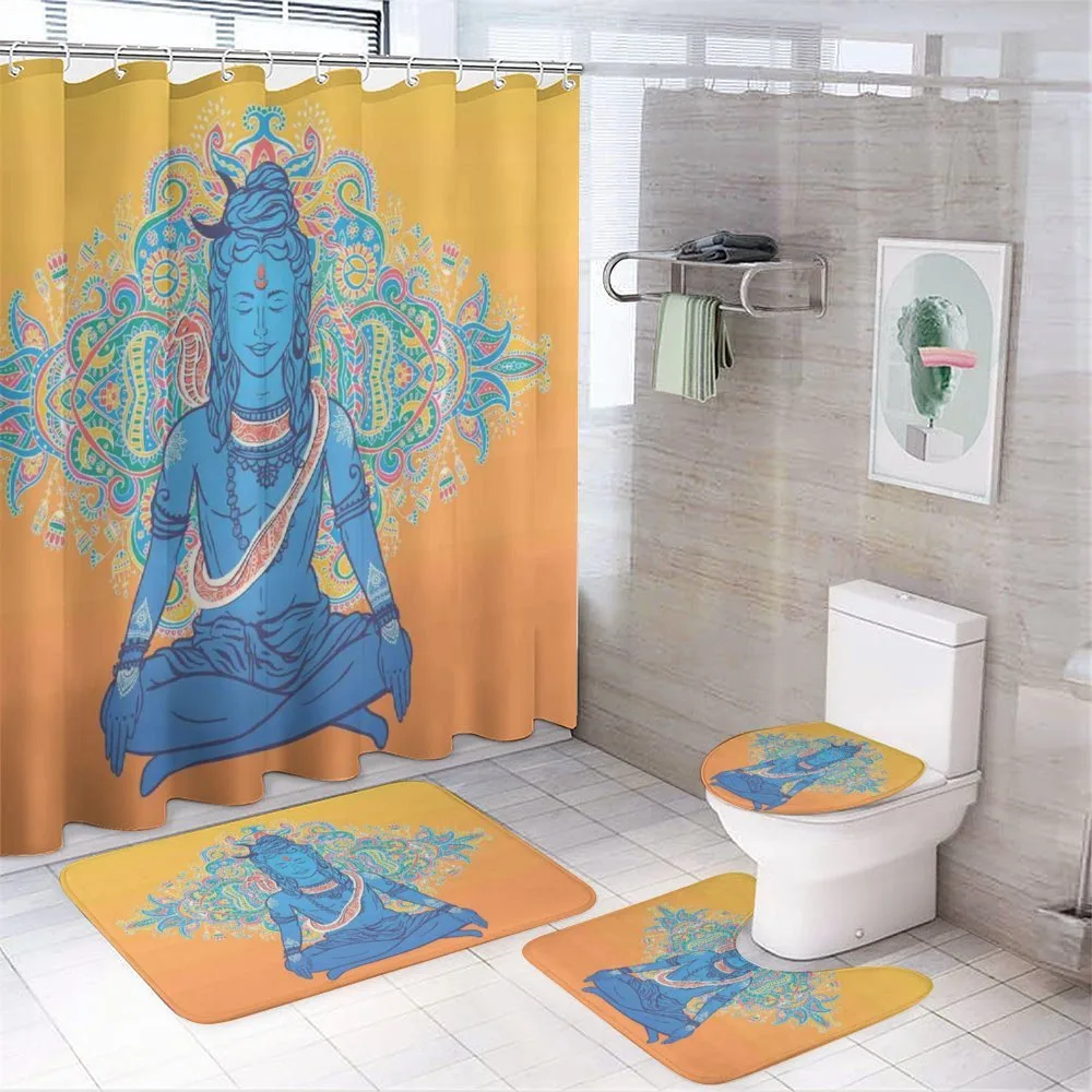 Asian Meditation Ancient Motif — Your design