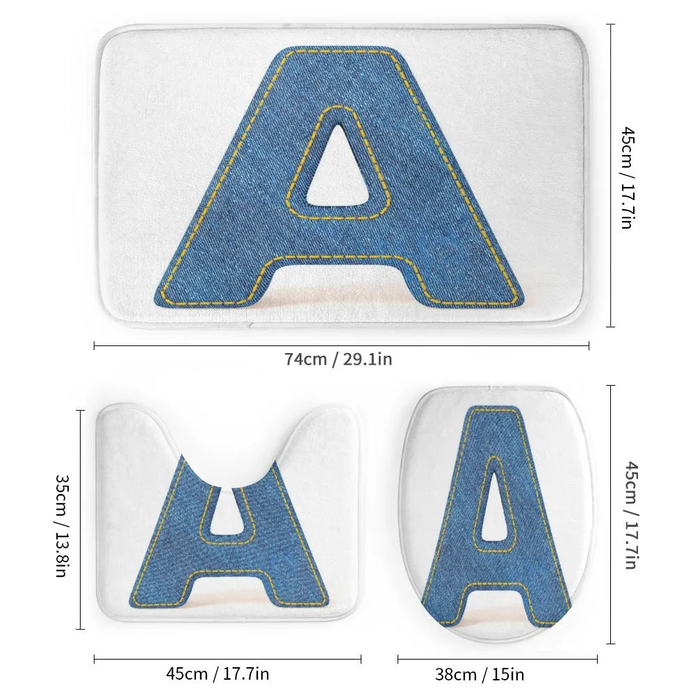 Blue Uppercase Jeans — Detail 1