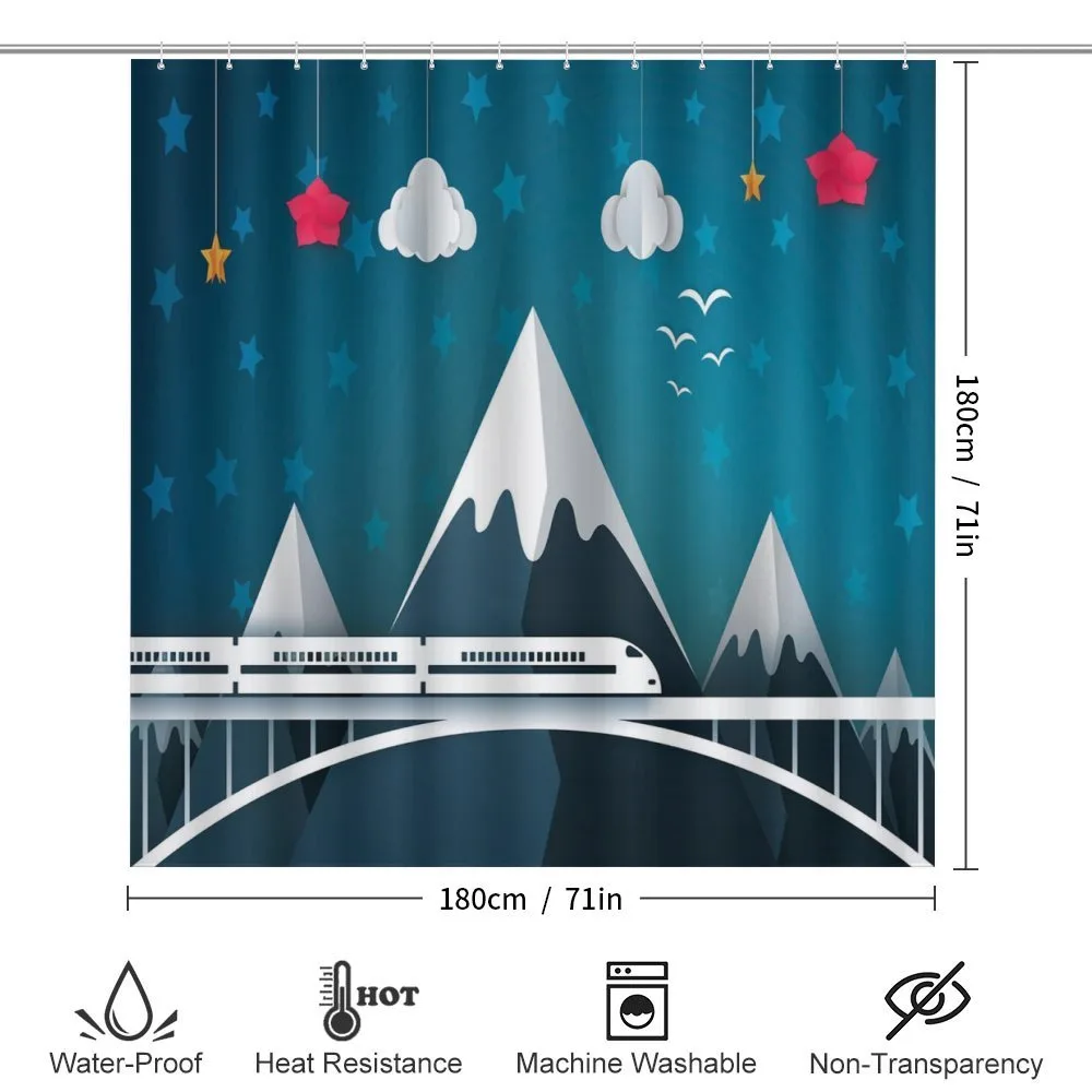 Cartoon Style Mountains — Detail 2