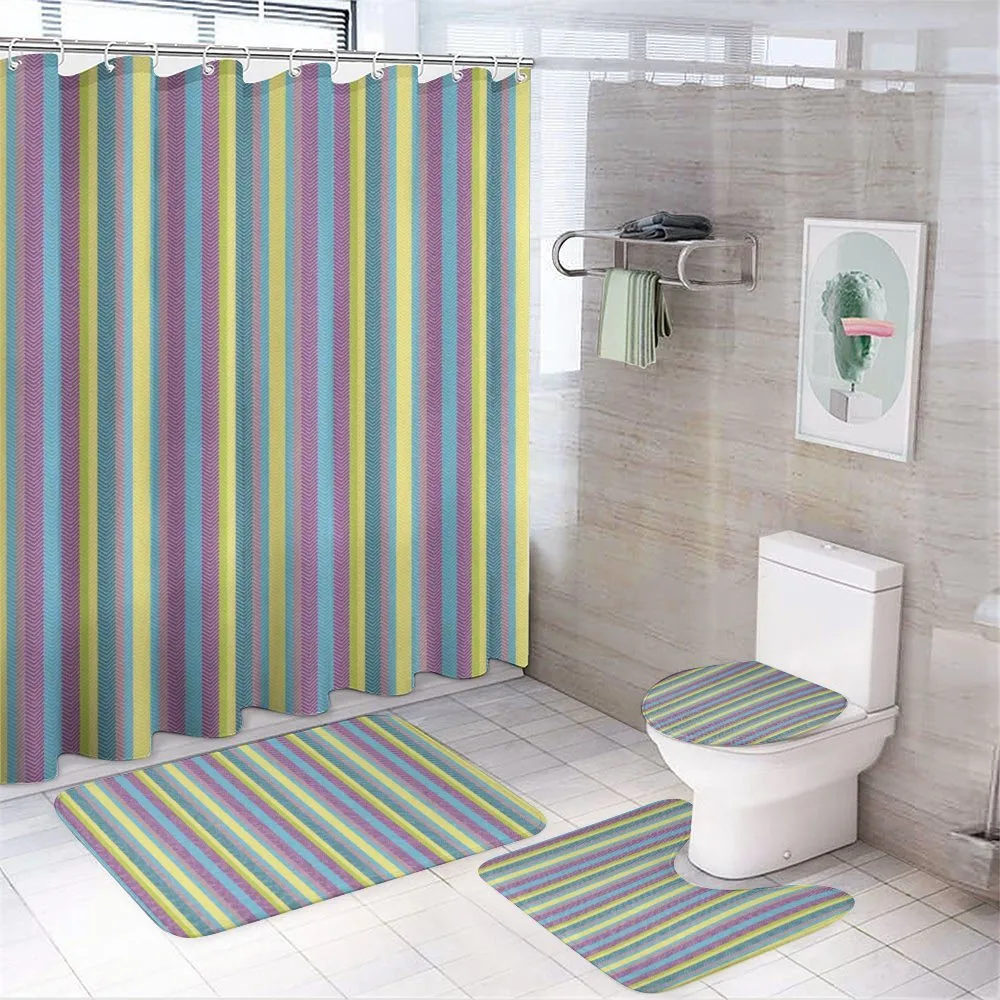 Colorful Zigzag Lines — Your design