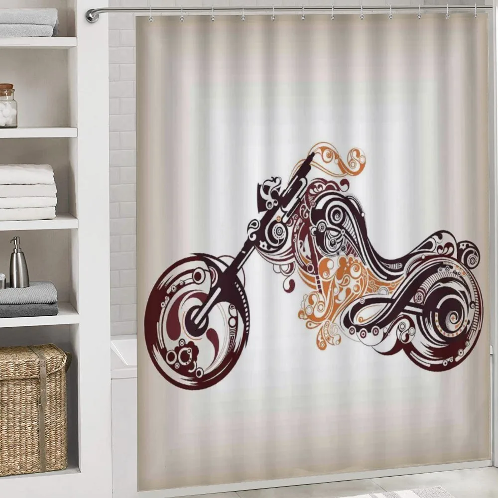 Curvy Floral Bike — Detail 4