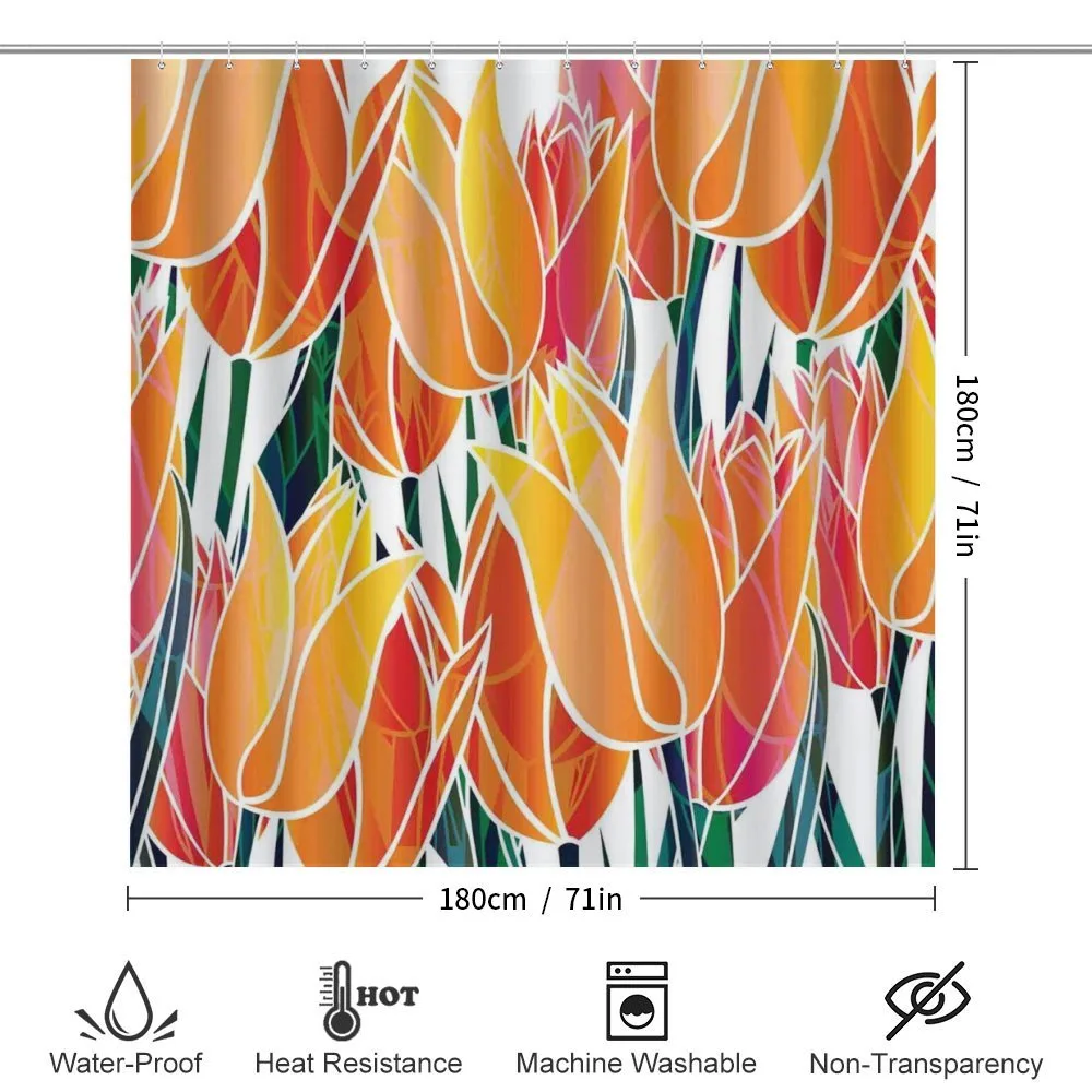 Floral Tulip Garden — Detail 2