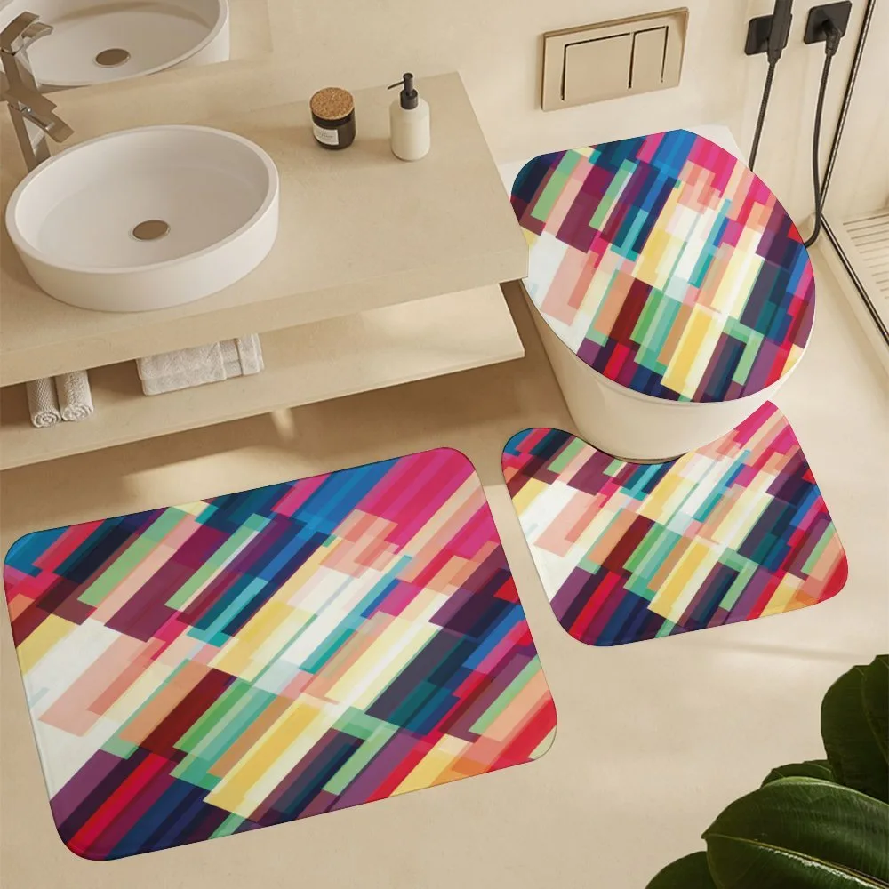 Geometric Color Lines — Detail 5