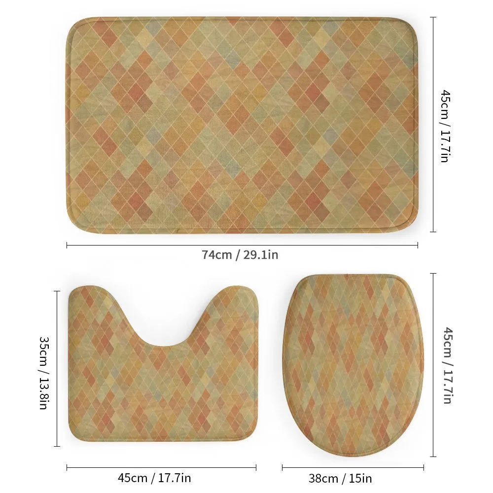 Geometric Rhombus Tile — Detail 1