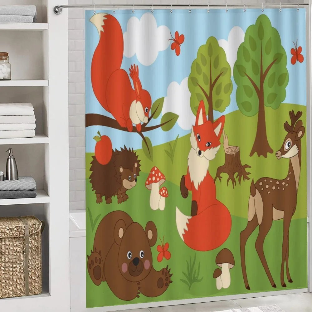 Happy Animals in Forest — Detail 4