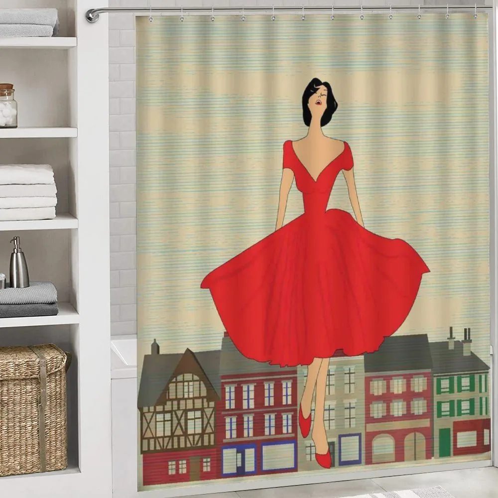 Lady in Red Dress — Detail 4