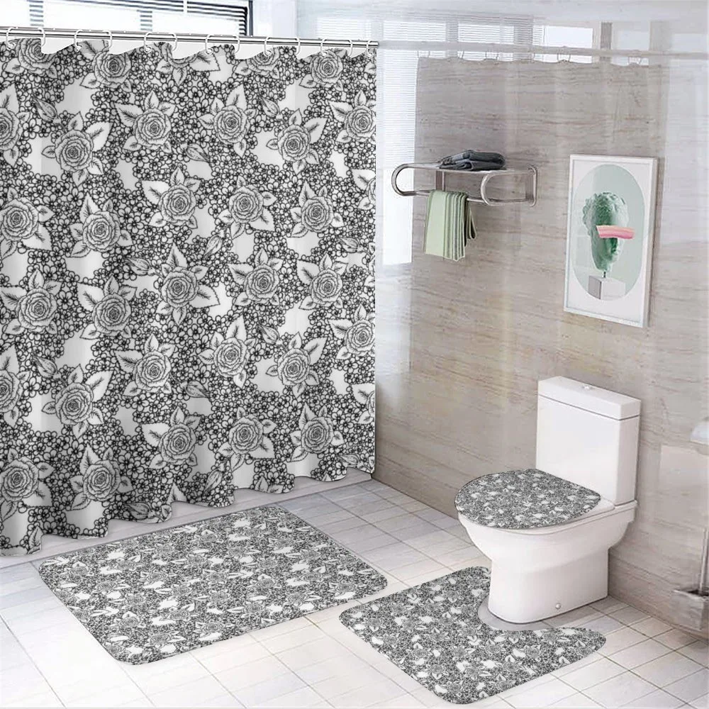 Monochrome Flora Romance — Your design