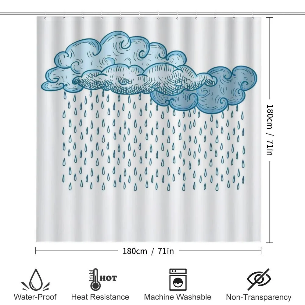 Rain Cloud Sketch Fall — Detail 2