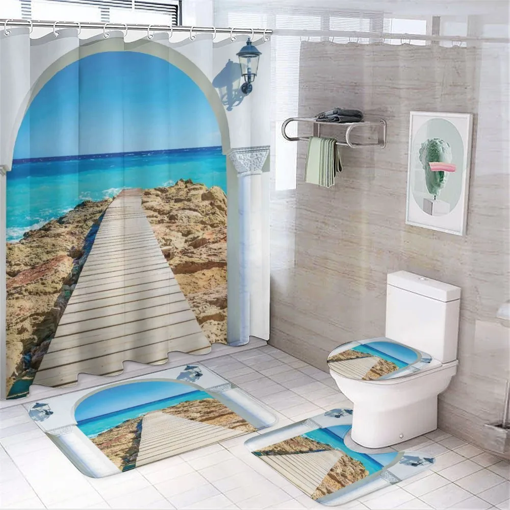 Sea with a Quay Coast — Your design