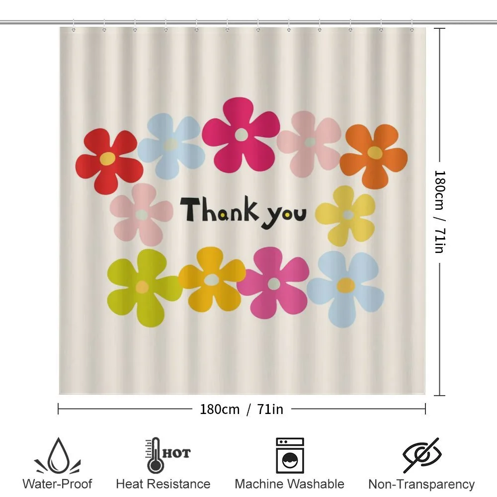 Simple Colorful Flowers — Detail 2