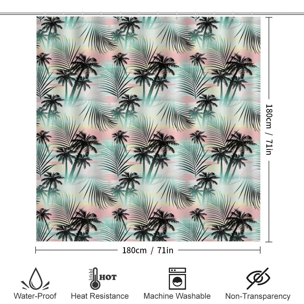 Summer Palm Trees Fern — Detail 2