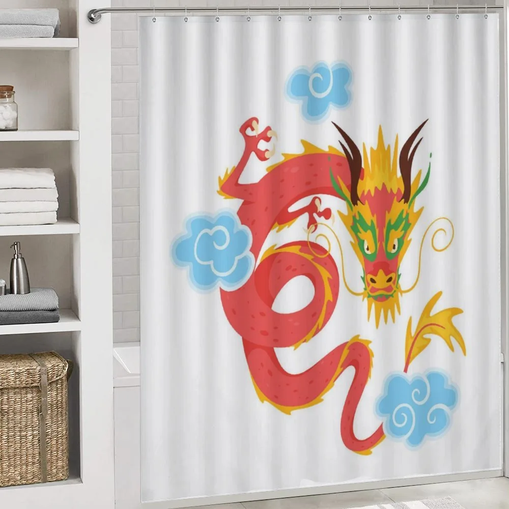 Swirling Clouds Angry Dragon — Detail 4
