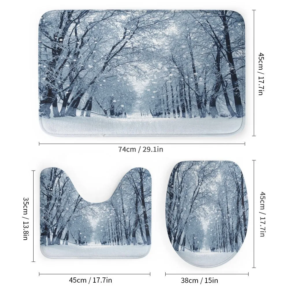 Wildlife Snowy Trees — Detail 1