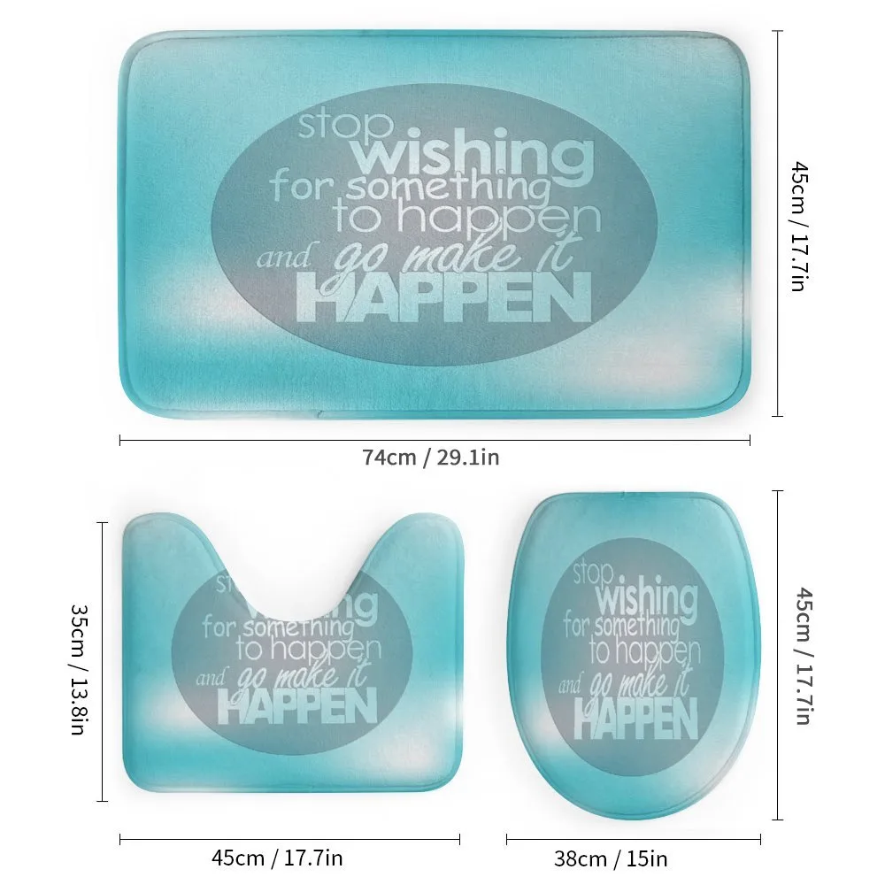 Wise Words on Blue — Detail 1