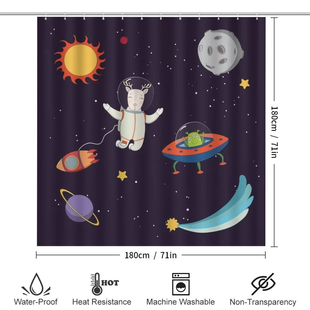 Astronaut Deer in Space — Detail 2