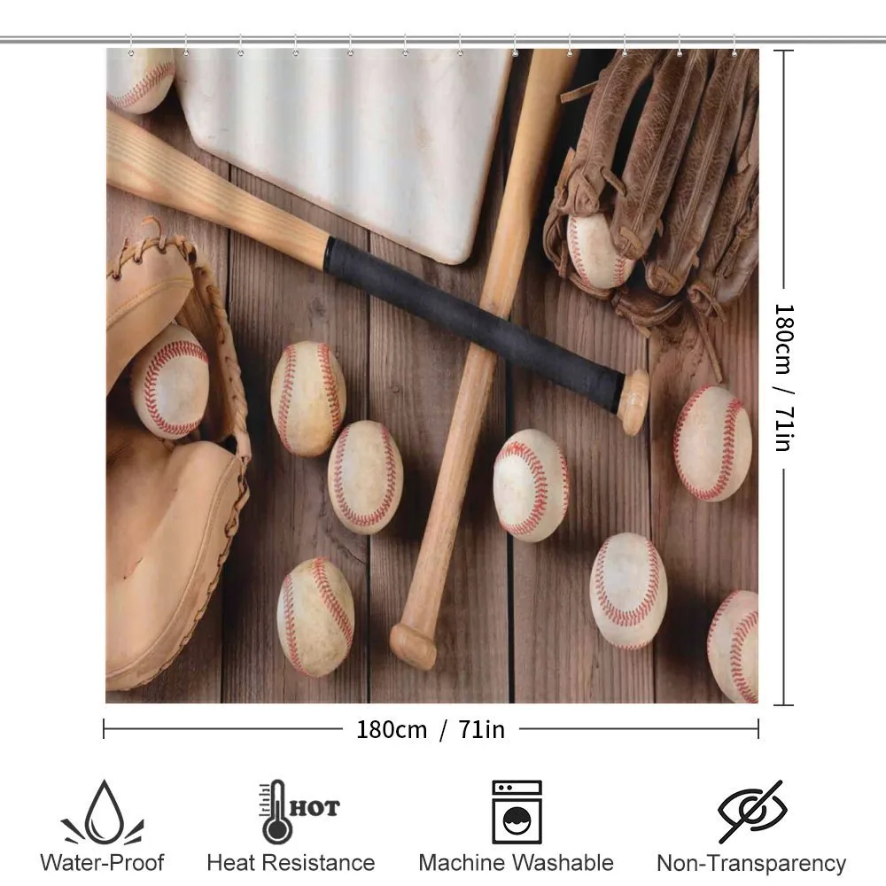 Bats Balls and Gloves — Detail 2