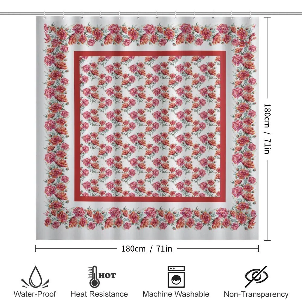 Bouquets Symmetry with Square — Detail 2