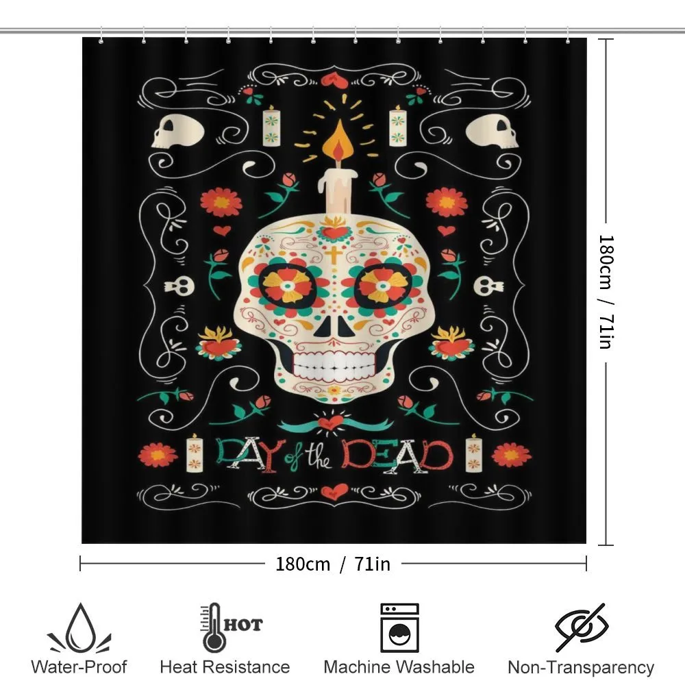 Calavera and Candle — Detail 2