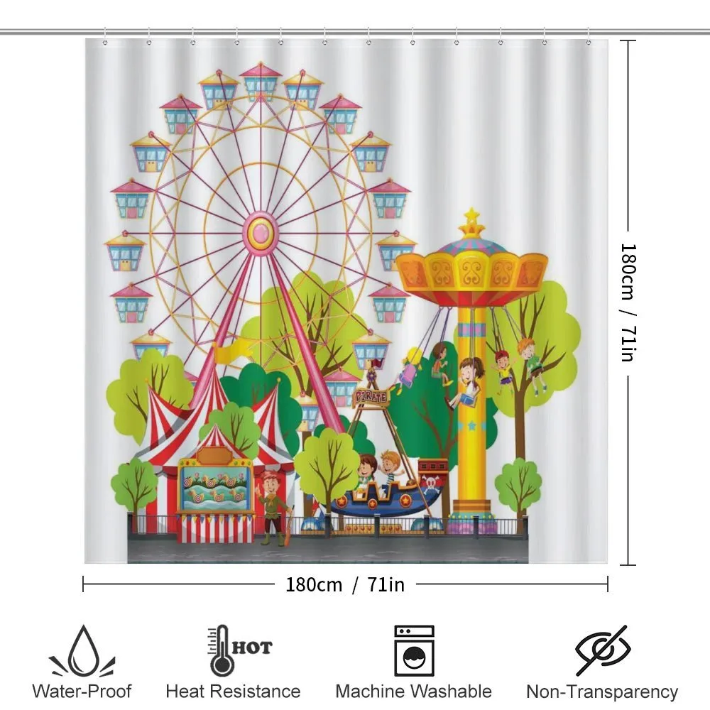 Carnival Tents — Detail 2