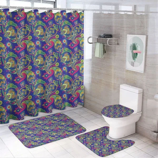Classic Persian Welsh on a shower curtain